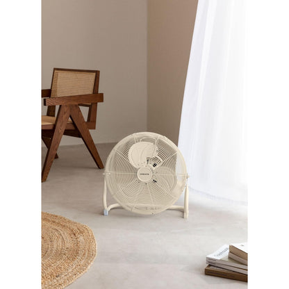 Create - Air Floor Retro White Table Fan / 30cm