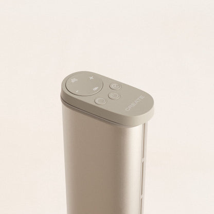 Create - Cool Silence Tower Fan With Ultrathin Blade / Grey